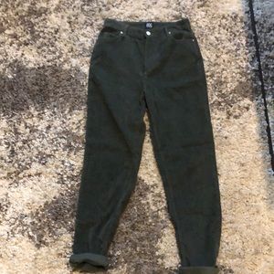 Urban Outfitter Green BDG Corduroy Pants